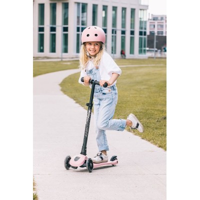 Hulajnoga Scoot & Ride Highwaykick 3 LED – balansowa, świecące koła, regulacja, bezpieczeństwo