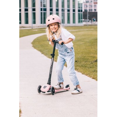 Hulajnoga Scoot & Ride Highwaykick 3 LED – balansowa, świecące koła, regulacja, bezpieczeństwo