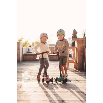 Hulajnoga Scoot & Ride Highwaykick 3 LED – balansowa, świecące koła, regulacja, bezpieczeństwo