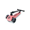 SCOOTANDRIDE Highwaykick 3 LED Hulajnoga składana ze świecącymi kółkami 3+ Peach