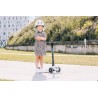 SCOOTANDRIDE Highwaykick 3 LED Hulajnoga składana ze świecącymi kółkami 3+ Ash