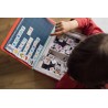 Magnetyczna układanka Magnetibook Polski Alfabet – nauka liter przez zabawę, kreatywne magnesy JANOD J02593
