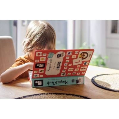 Magnetyczna układanka Magnetibook – Polski Alfabet, nauka liter, zabawa z magnesami, JANOD J02593 Magnetyczna układanka Magnetibook – Polski Alfabet, nauka liter, zabawa z magnesami, JANOD J02593