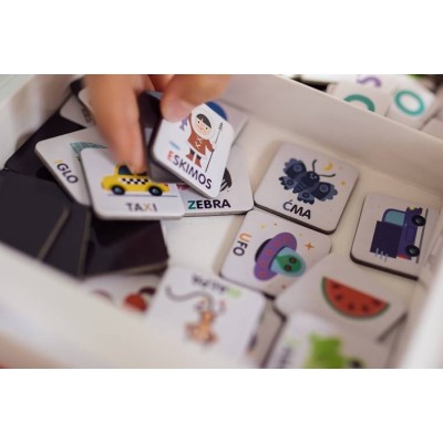 Magnetyczna układanka Magnetibook – Polski Alfabet, nauka liter, zabawa z magnesami, JANOD J02593 Magnetyczna układanka Magnetibook – Polski Alfabet, nauka liter, zabawa z magnesami, JANOD J02593