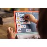 Magnetyczna układanka Magnetibook Polski Alfabet – nauka liter przez zabawę, kreatywne magnesy JANOD J02593