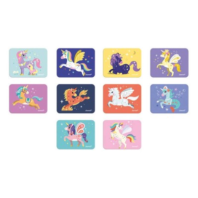Magnetibook Jednorożec – magnetyczna układanka dla dzieci, JANOD J02584 Magnetibook Jednorożec – magnetyczna układanka dla dzieci, JANOD J02584