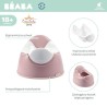 Ergonomiczny nocnik treningowy dla dzieci – wygodny, higieniczny, antypoślizgowy, BEABA Old Pink