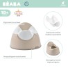Ergonomiczny nocnik treningowy dla dzieci – wygodny, higieniczny, antypoślizgowy, BEABA Clay