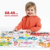 CzuCzu puzzle  Moto Auta – puzzle 40 elementów z pojazdami dla przedszkolaków
