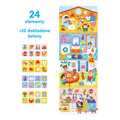 CzuCzu Puzzle Co robimy W domu – edukacyjne puzzle z obrazkami i poradnikiem
