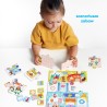 CzuCzu Puzzle Co robimy W domu – edukacyjna układanka z dodatkami dla maluchów