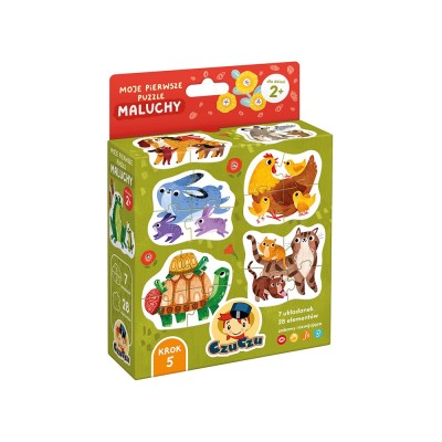 CzuCzu Moje pierwsze puzzle Maluchy – pierwsze puzzle dla dzieci 2+