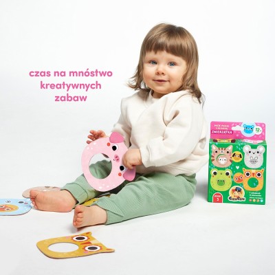 CzuCzu Moje puzzle z dziurką Zwierzątka – edukacyjne puzzle dla maluchów