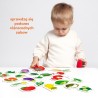 CzuCzu Puzzle do pary Owoce i warzywa – edukacyjne puzzle dla maluchów 18m+