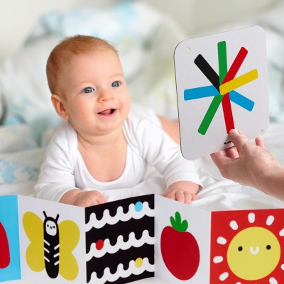 CzuCzu Duży starter malucha – zestaw edukacyjny z kontrastowymi ilustracjami