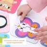 CzuCzu Układam połówki Zwierzątka – pierwsze puzzle dla maluchów z dużymi elementami