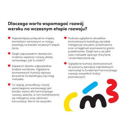 CzuCzu kontrastowe karty 0m+ – pierwsze zabawy, bliskość i rozwój wzroku