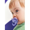 LUU Kids Smoczek pozycjonujący Birthday Iris 6m+ wspiera rozwój jamy ustnej, silikon medyczny, bez BPA