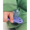 LUU Kids Smoczek pozycjonujący Birthday Iris 6m+ wspiera rozwój jamy ustnej, silikon medyczny, bez BPA