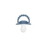 LUU Kids Smoczek pozycjonujący Cloudy Blue 0-3m | wspiera rozwój jamy ustnej, silikon medyczny, bez BPA