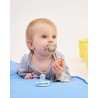 LUU Kids Smoczek pozycjonujący Sand Storm 3-6m | wspiera rozwój jamy ustnej, silikon medyczny, bez BPA