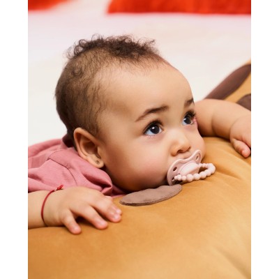 LUU Kids smoczek pozycjonujący Velvet Blush – rozwój i bezpieczeństwo