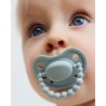 LUU Kids Smoczek pozycjonujący Frozen Sage 0-3m | wspiera rozwój jamy ustnej, silikon medyczny, bez BPA