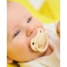 LUU Kids Smoczek pozycjonujący American Cream 6m+ | wspiera rozwój jamy ustnej, silikon medyczny, bez BPA