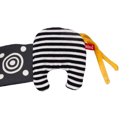 Książeczka sensoryczna Króweczka 0+ – osłona do łóżeczka | Mom’s Care
