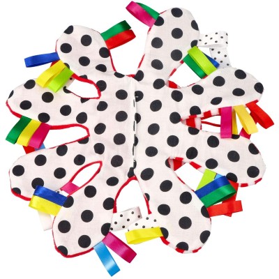 Ośmiornica szeleścik 0+ – sensoryczna zabawka z metkami | Mom’s Care