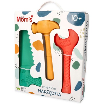 Miękkie narzędzia sensoryczne 10m+ – piła, młotek, klucz | Mom’s Care