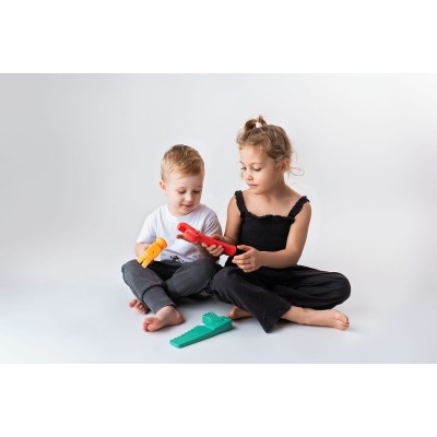 Miękkie narzędzia sensoryczne 10m+ – piła, młotek, klucz | Mom’s Care