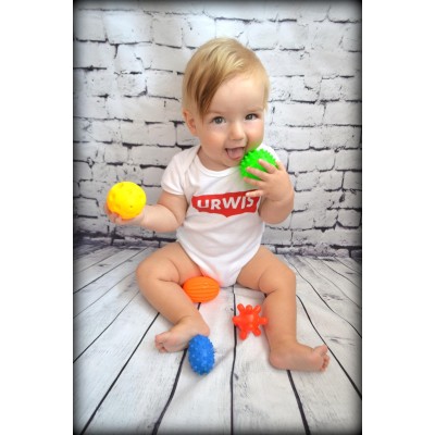 Sensorky – piłeczki sensoryczne 5 szt. Mom’s Care do zabawy, masażu i nauki dotyku Sensorky – piłeczki sensoryczne 5 szt. Mom’s Care do zabawy, masażu i nauki dotyku