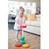 Zakręcona Wieża SpinAgain Fat Brain Toys – wirująca piramida edukacyjna dla dzieci, kolory i motoryka