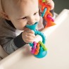 Bobo Przyssawka Grzechotka Niebieska PipSquigz Loops Fat Brain Toys – silikonowa zabawka sensoryczna