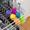 Kubki Przyssawki Suction Kupz Fat Brain Toys – silikonowe kubeczki sensoryczne do kąpieli, kuchni i zabawy