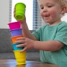 Kubki Przyssawki Suction Kupz Fat Brain Toys – silikonowe kubeczki sensoryczne do kąpieli, kuchni i zabawy