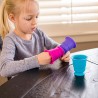 Kubki Przyssawki Suction Kupz Fat Brain Toys – silikonowe kubeczki sensoryczne do kąpieli, kuchni i zabawy