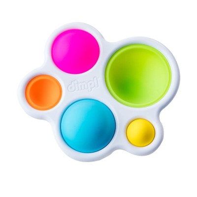 Dimpl Fat Brain Toys – kolorowe bąbelki sensoryczne dla dzieci od 10 miesiąca