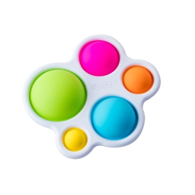 Dimpl Fat Brain Toys – kolorowe bąbelki sensoryczne dla dzieci od 10 miesiąca