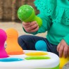 SpinnyPins Fat Brain Toys – Sorter z wańkami wstańkami, zabawka sensoryczna do kołysania i nauki kolorów
