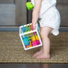 Elastyczna Kostka InnyBin Fat Brain Toys – sensoryczny sorter z klockami do nauki kształtów i kolorów