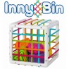 Elastyczna Kostka InnyBin Fat Brain Toys – sensoryczny sorter z klockami do nauki kształtów i kolorów