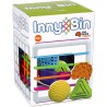 Elastyczna Kostka InnyBin Fat Brain Toys – sensoryczny sorter z klockami do nauki kształtów i kolorów