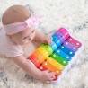 Dzwonki Rock N'Roller Piano Fat Brain Toys – instrument muzyczny dla dzieci, rozwój rytmu i motoryki