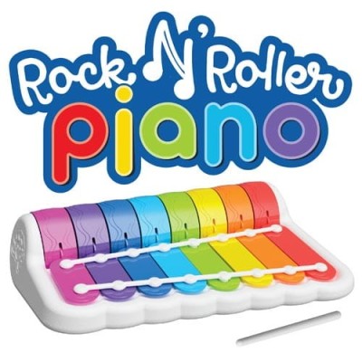Rock N'Roller Piano – dzwonki muzyczne dla niemowląt i małych dzieci