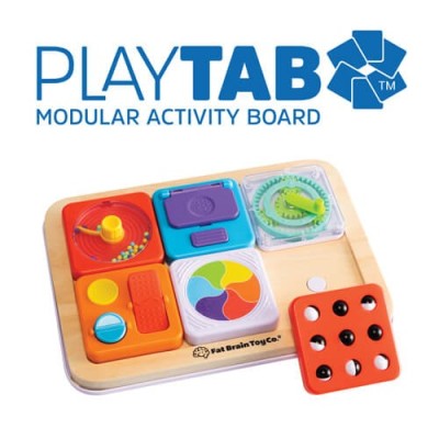 PlayTab – tablica aktywności z magnetycznymi modułami dla dzieci 12m+