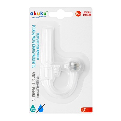 Zapasowa słomka z odważnikiem do bidonu Akuku A0164, A0165, A0166 | BPA FREE