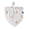 Pieluszka bambusowa tetra 2pack Bambooline | delikatna, antybakteryjna 2 szt 30x30 cm, lisia mama + róż