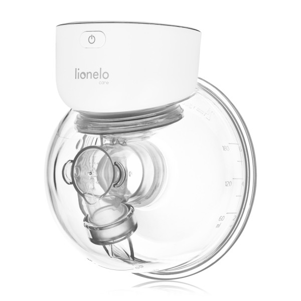 Laktator bezprzewodowy hands free Lionelo Fidi Free Simple – 9 trybów, 3 lejki, 180 min pracy